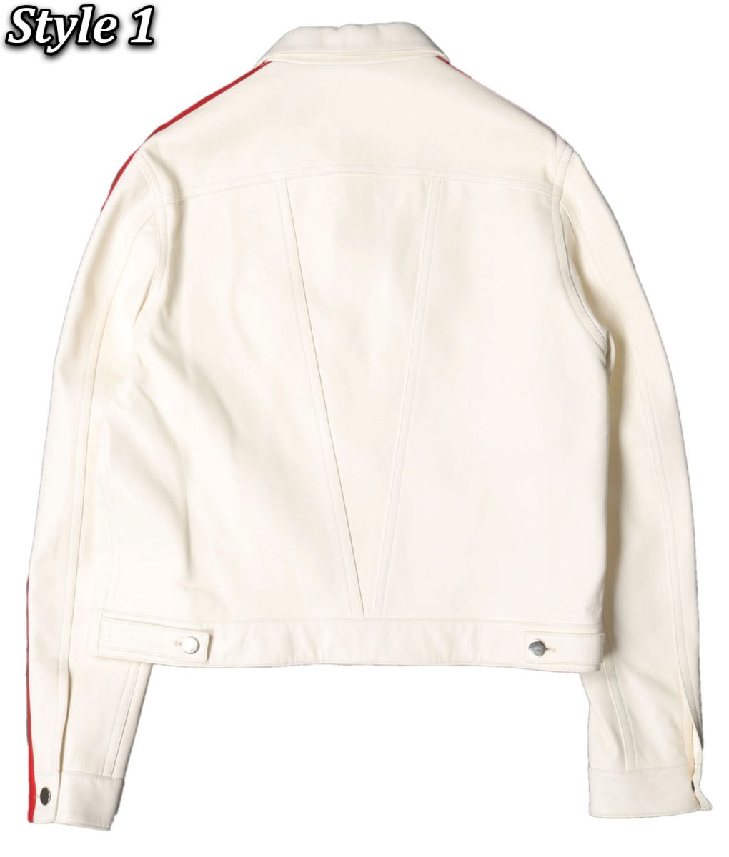 V Sample Striped Jacket - Image 4