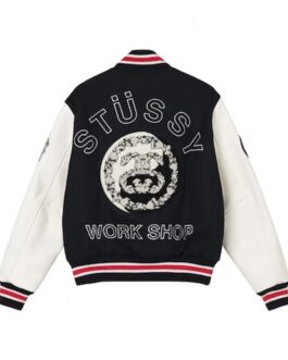 Varsity Denim Tears X Our Legacy TTL Black and White Jacket