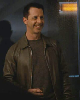 Succession Jeremy Strong Brown Leather Jacket
