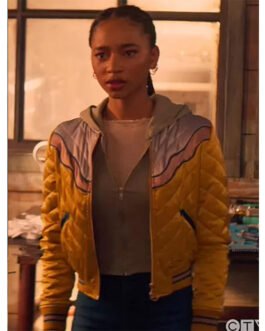 Superman & Lois Tayler Buck Bomber Jacket