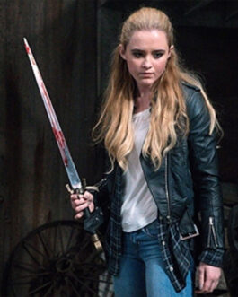 Supernatural S10 Kathryn Newton Leather Jacket