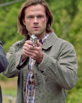 Jared Padalecki Supernatural Season 11 Green Jacket