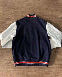 Supreme Tiger Varsity Navy Blue/White Jacket