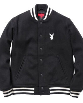 Supreme Playboy Varsity Wool Jacket