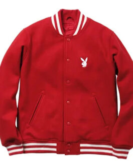 Supreme Playboy Varsity Wool Jacket