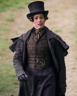 Suranne Jones Gentleman Jack Black Inverness Coat