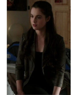 Switched at Birth S05 Vanessa Marano Quilted Leather Jacket