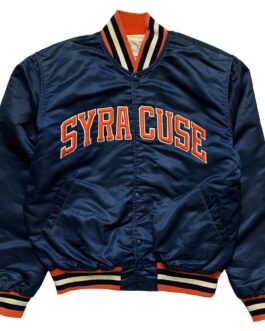 Syracuse Orange Blue Bomber Jacket