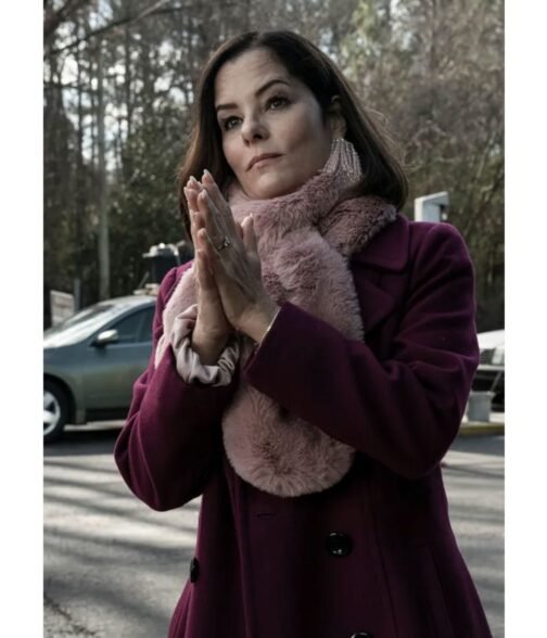 Parker Posey Tales of the Walking Dead Purple Coat - Image 8