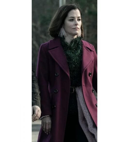 Parker Posey Tales of the Walking Dead Purple Coat - Image 5