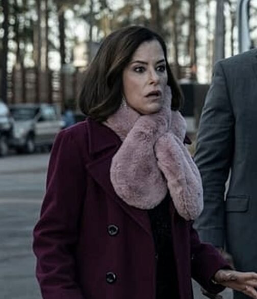 Parker Posey Tales of the Walking Dead Purple Coat - Image 12