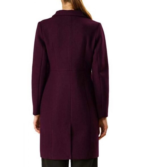 Parker Posey Tales of the Walking Dead Purple Coat - Image 3