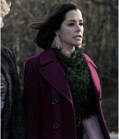 Parker Posey Tales of the Walking Dead Purple Coat - Image 10