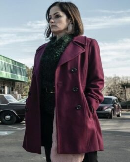 Parker Posey Tales of the Walking Dead Purple Coat
