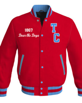 Talladega College Red Varsity Jacket