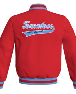 Talladega College Red Varsity Jacket