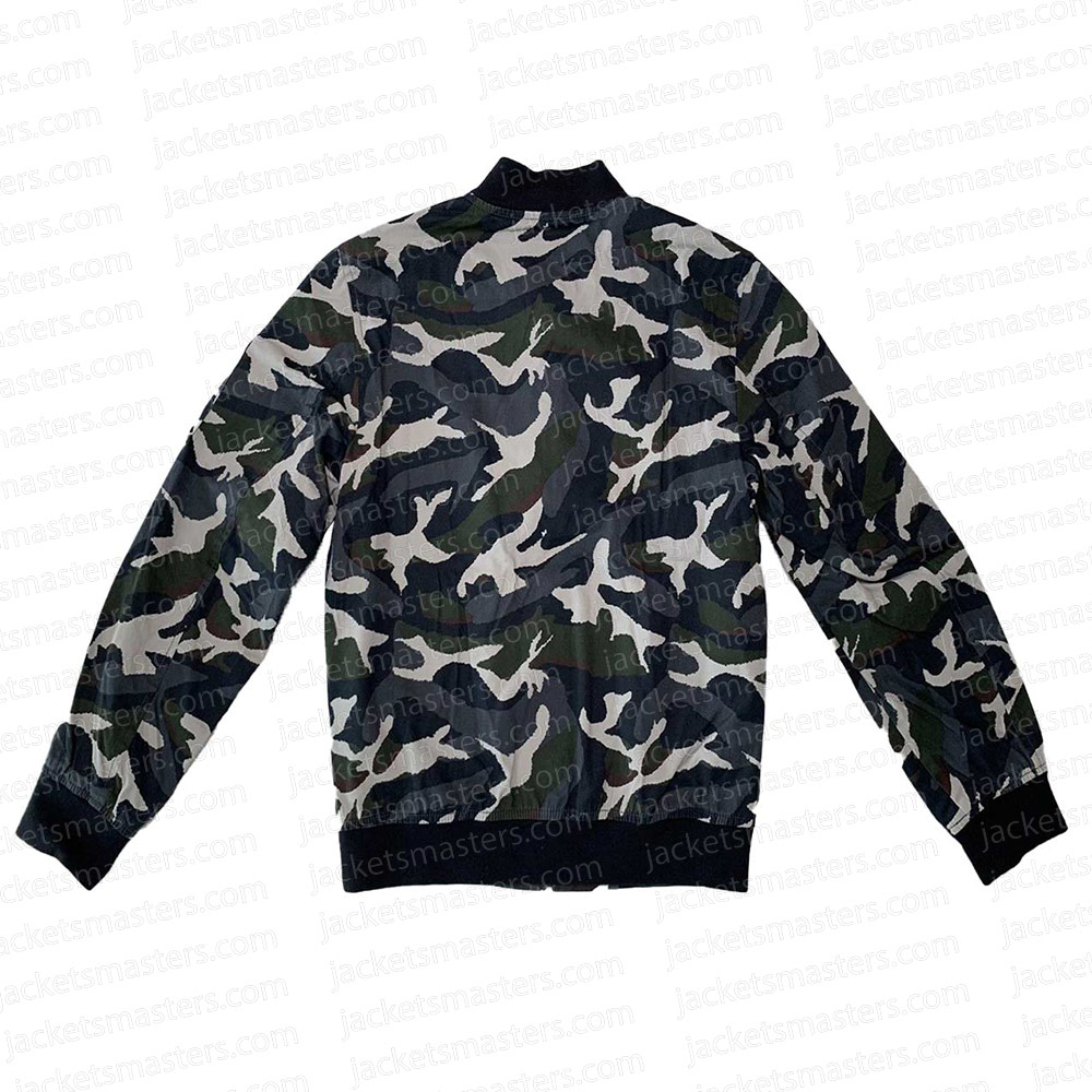 Ted Lasso Season 3 Phil Dunster Camo Jacket - Image 4
