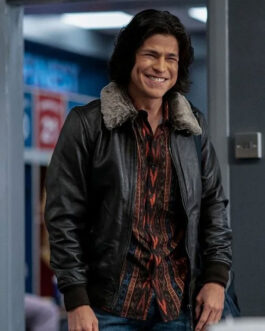 Ted Lasso S03 Cristo Fernández Leather Jacket
