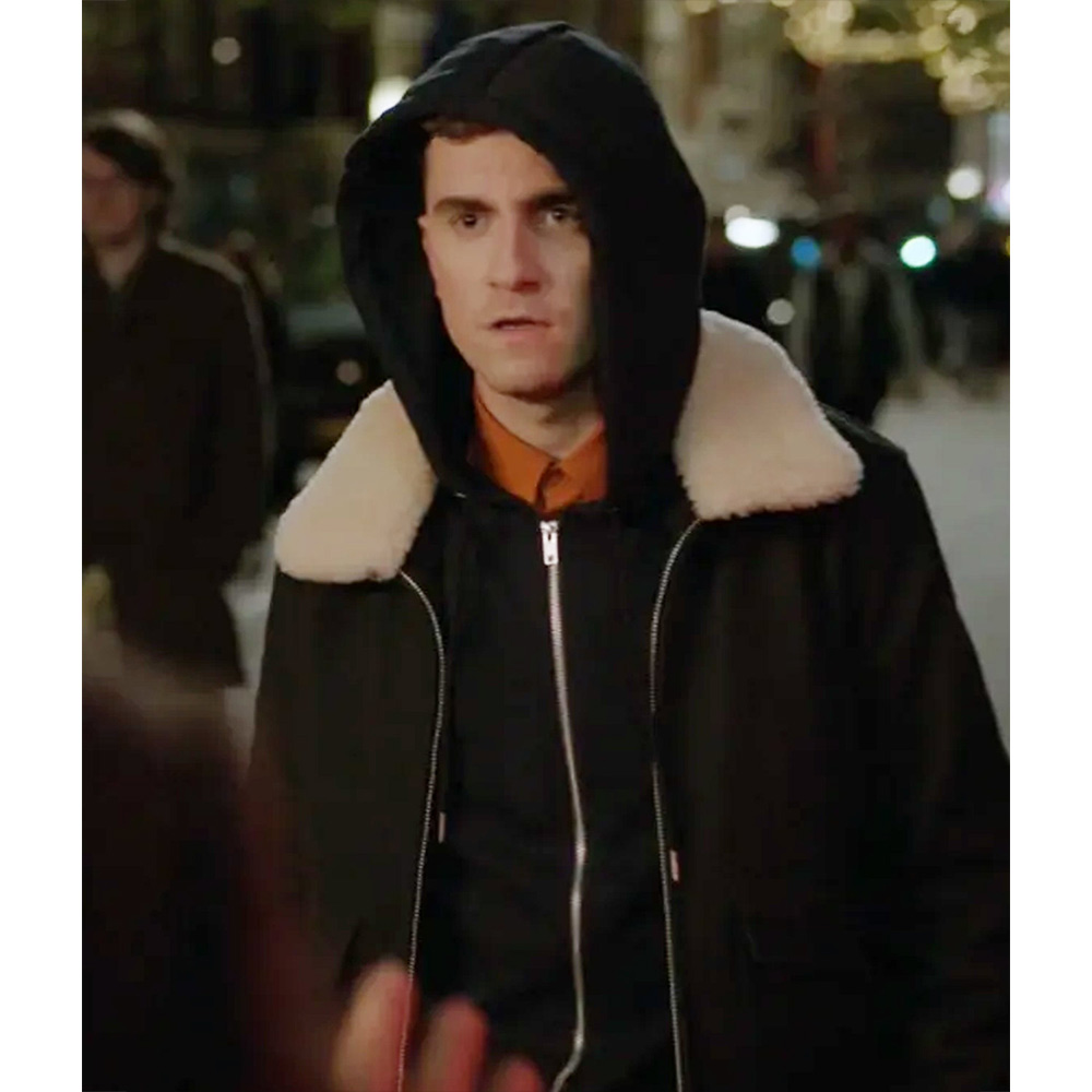 Ted Lasso Season 3 Phil Dunster Black Jacket - Image 2