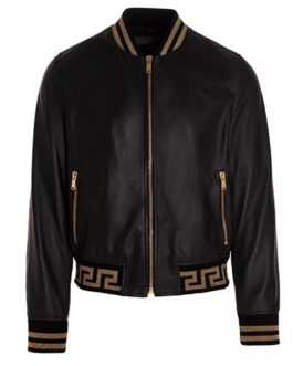 Ted Lasso S03 Maximilian Osinski Leather Jacket
