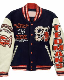 Lucky Devil Varsity Jacket