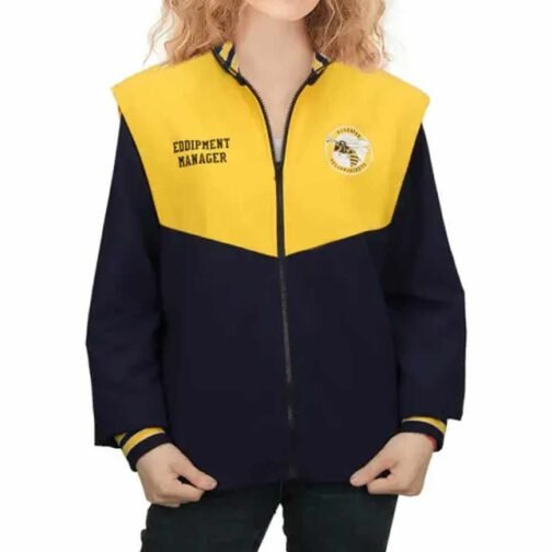 Yellowjackets Samantha Hanratty Yellow and Blue Jacket - Image 3