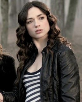 Teen Wolf Crystal Reed Leather Jacket