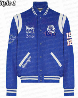 Tennessee State Royal Varsity Wool Jacket