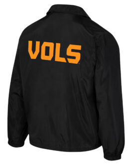 Tennessee Volunteers Black Coaches Jacket