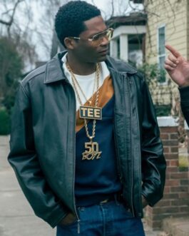 Da’Vinchi BMF Black Leather Jacket