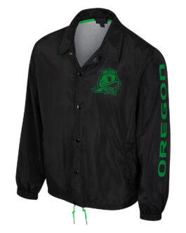 Oregon Ducks Black Coaches Jacket