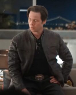 Ike Barinholtz The Afterparty Leather Jacket