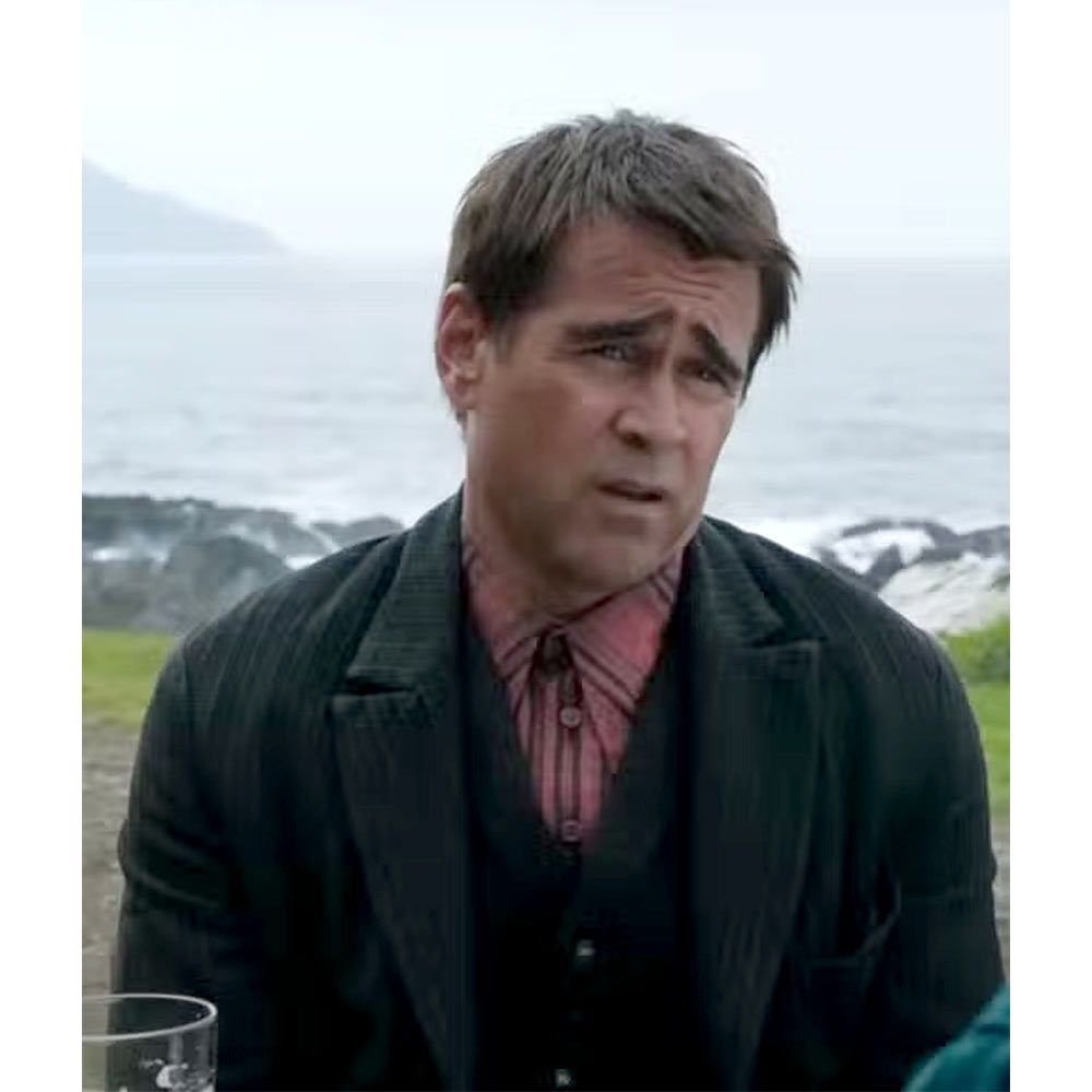 The Banshees of Inisherin Colin Farrell Black Blazer - Image 10