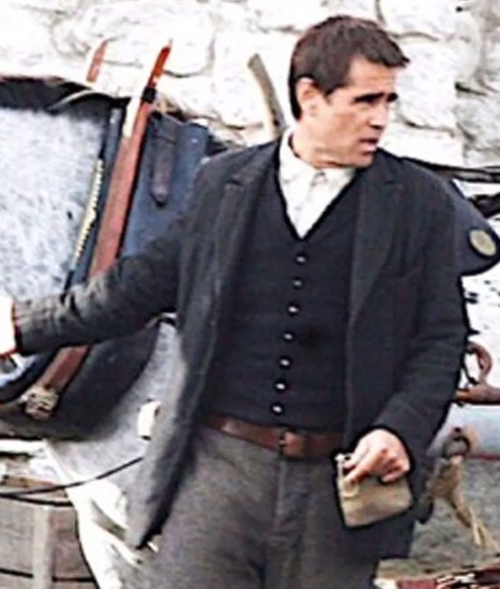 The Banshees of Inisherin Colin Farrell Black Blazer - Image 7