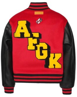 The Barber A Few Good Kids Letterman Red/Black Jacket
