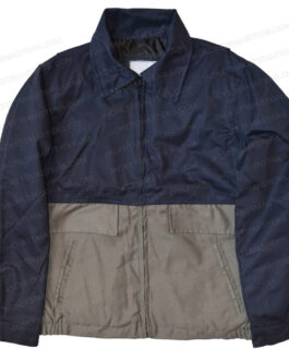 The Big Bang Theory Jim Parsons Blue and Grey Cotton Jacket