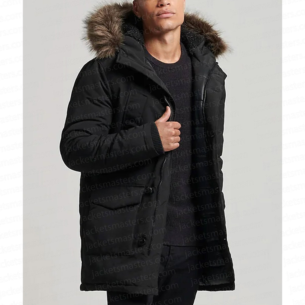 James Spader The Blacklist Cotton Parka - Image 4