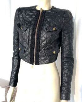 The Company You Keep Sarah Wayne Callies Quilted Leather Jacket