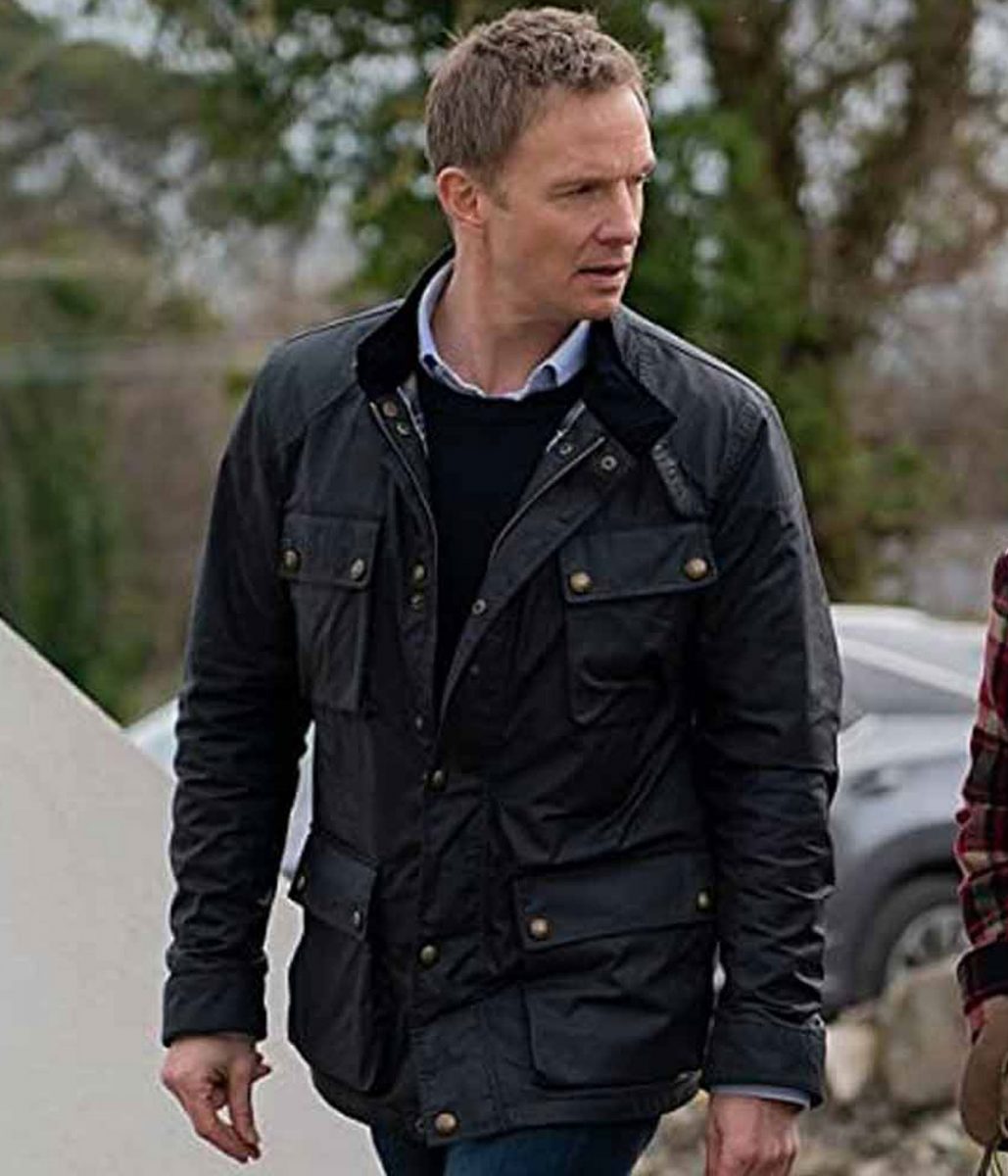 The Drowning Rupert Penry Jones Black Jacket - Image 2
