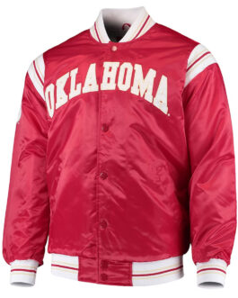 Oklahoma Sooners The Enforcer Satin Jacket