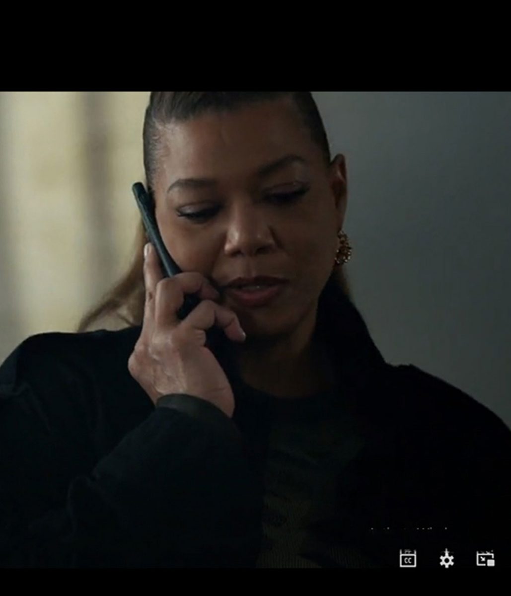 The Equalizer Queen Latifah Military Field Arrow Black Jacket - Image 7