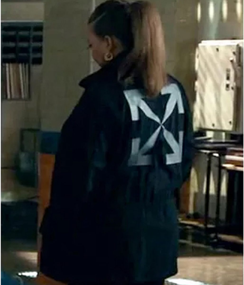 The Equalizer Queen Latifah Military Field Arrow Black Jacket - Image 3