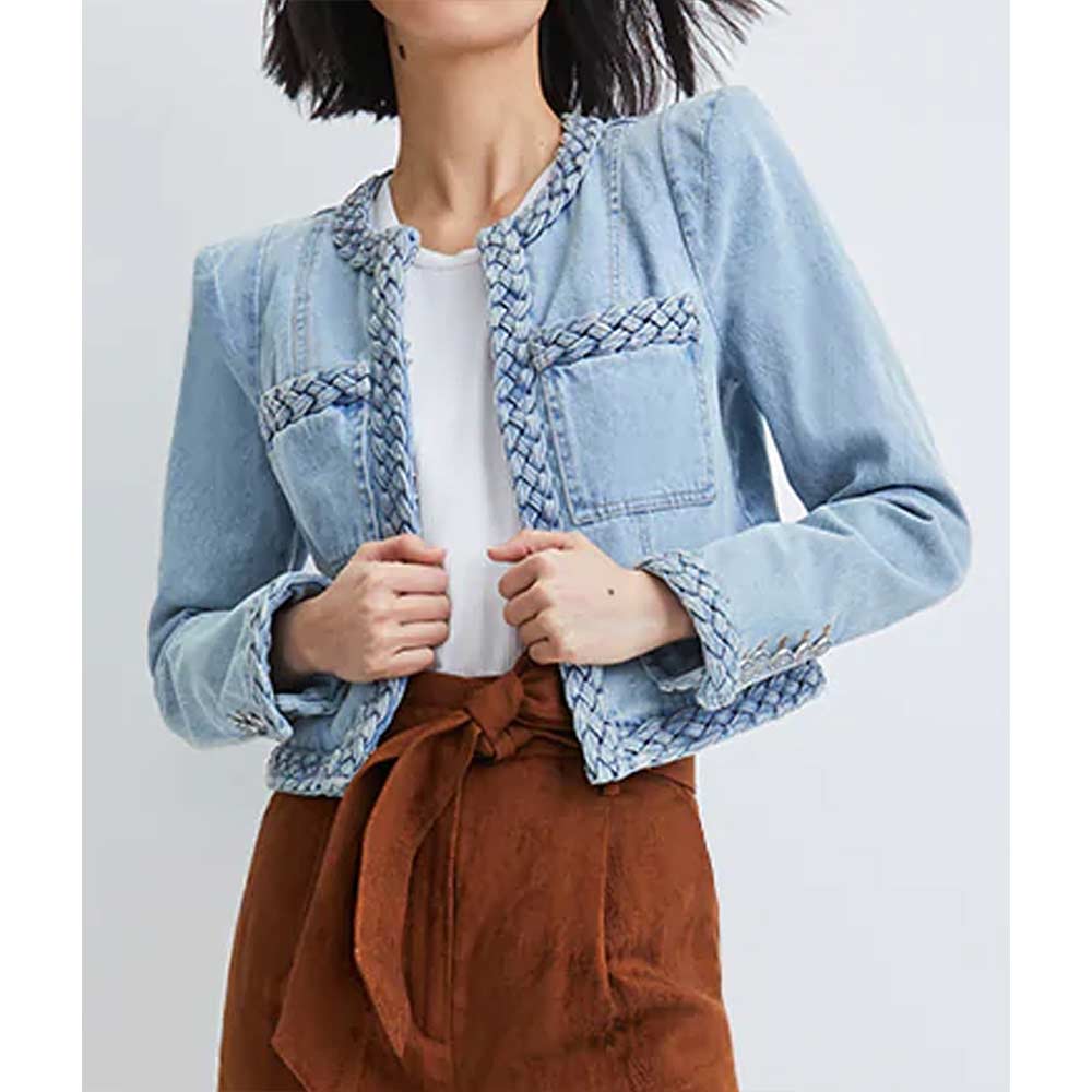 Liza Lapira The Equalizer Arrowe Braided Jacket - Image 4