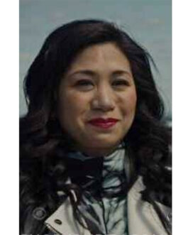 The Equalizer S02 Liza Lapira White Leather Jacket