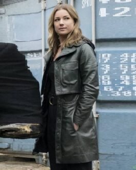 The Falcon and Winter Soldier Emily Vancamp Green Leather Jacket