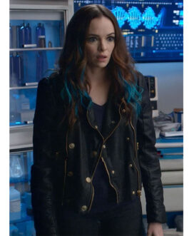 The Flash Season 9 Danielle Panabaker Leather Jacket