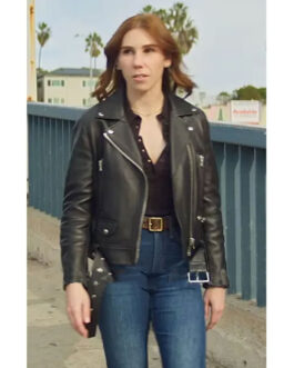 The Flight Attendant S02 Zosia Mamet Leather Jacket