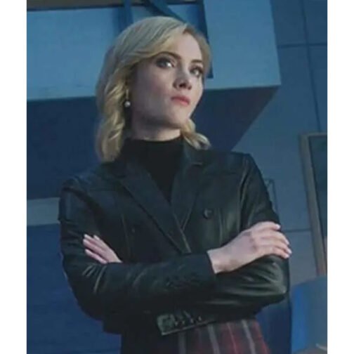 The Gifted S02 Skyler Samuels Leather Jacket - Image 5