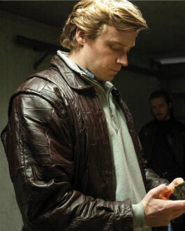 Jack Lowden The Gold Leather Jacket