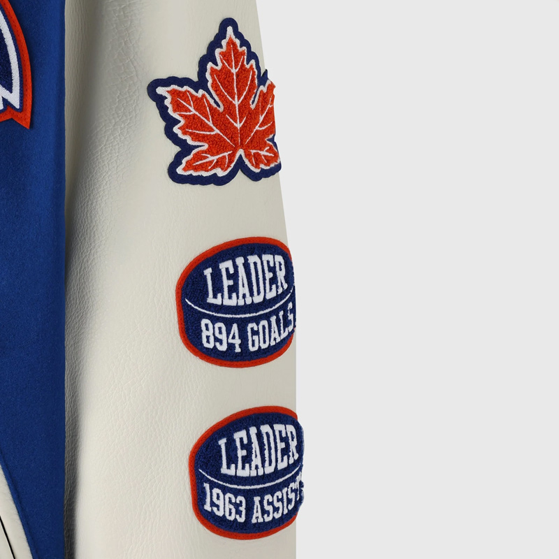 Gretzky The Great One OVO Varsity Jacket - Image 9